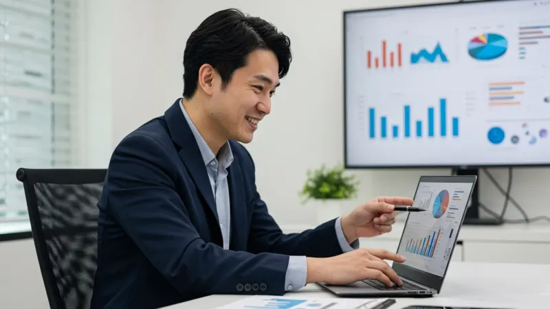 顧客特性分析で受注率30％向上。AI活用により営業が"見える化"された事例