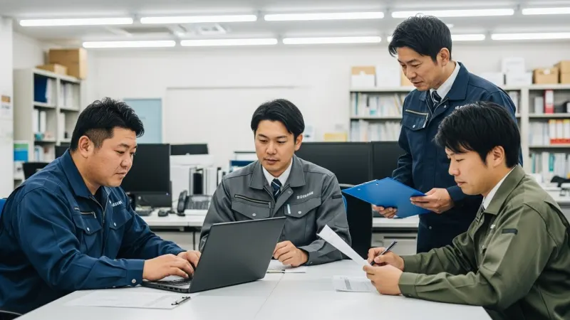 従業員8名の施工管理がGoogleフォーム創意工夫で経営管理75%改善